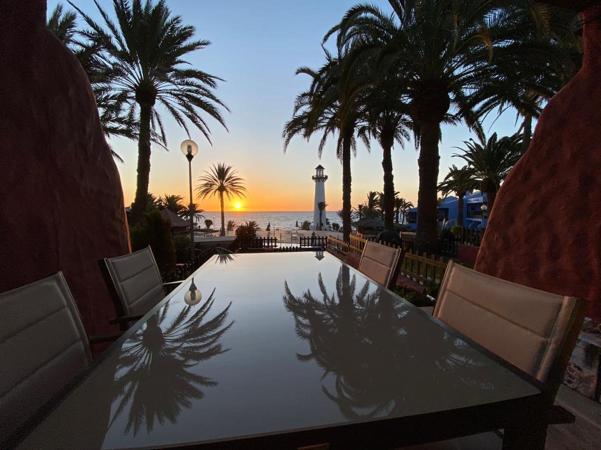 First Beachline Deluxe With Garden And Terrasse In Sun Club San Bartolomé Екстериор снимка