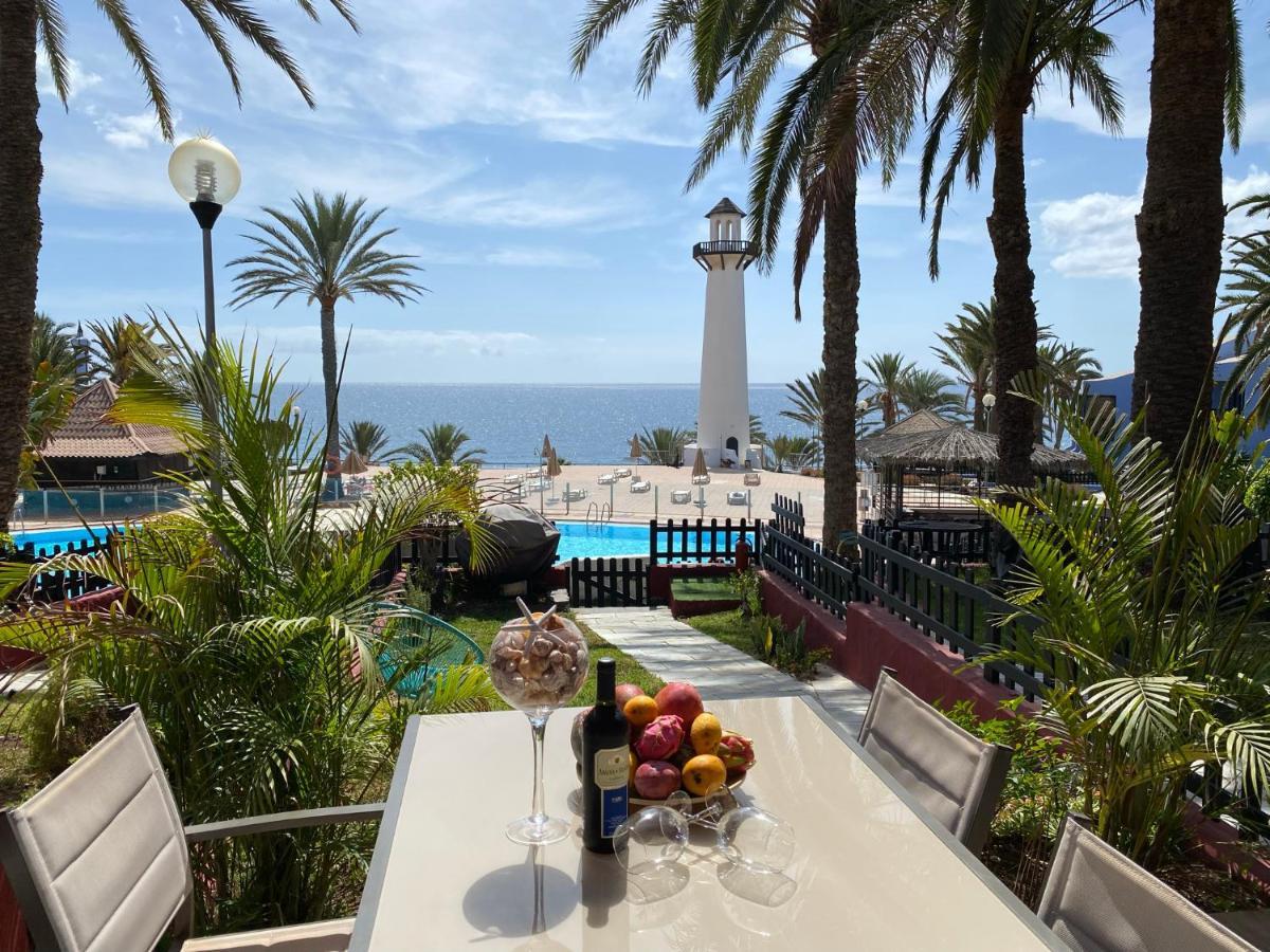 First Beachline Deluxe With Garden And Terrasse In Sun Club San Bartolomé Екстериор снимка