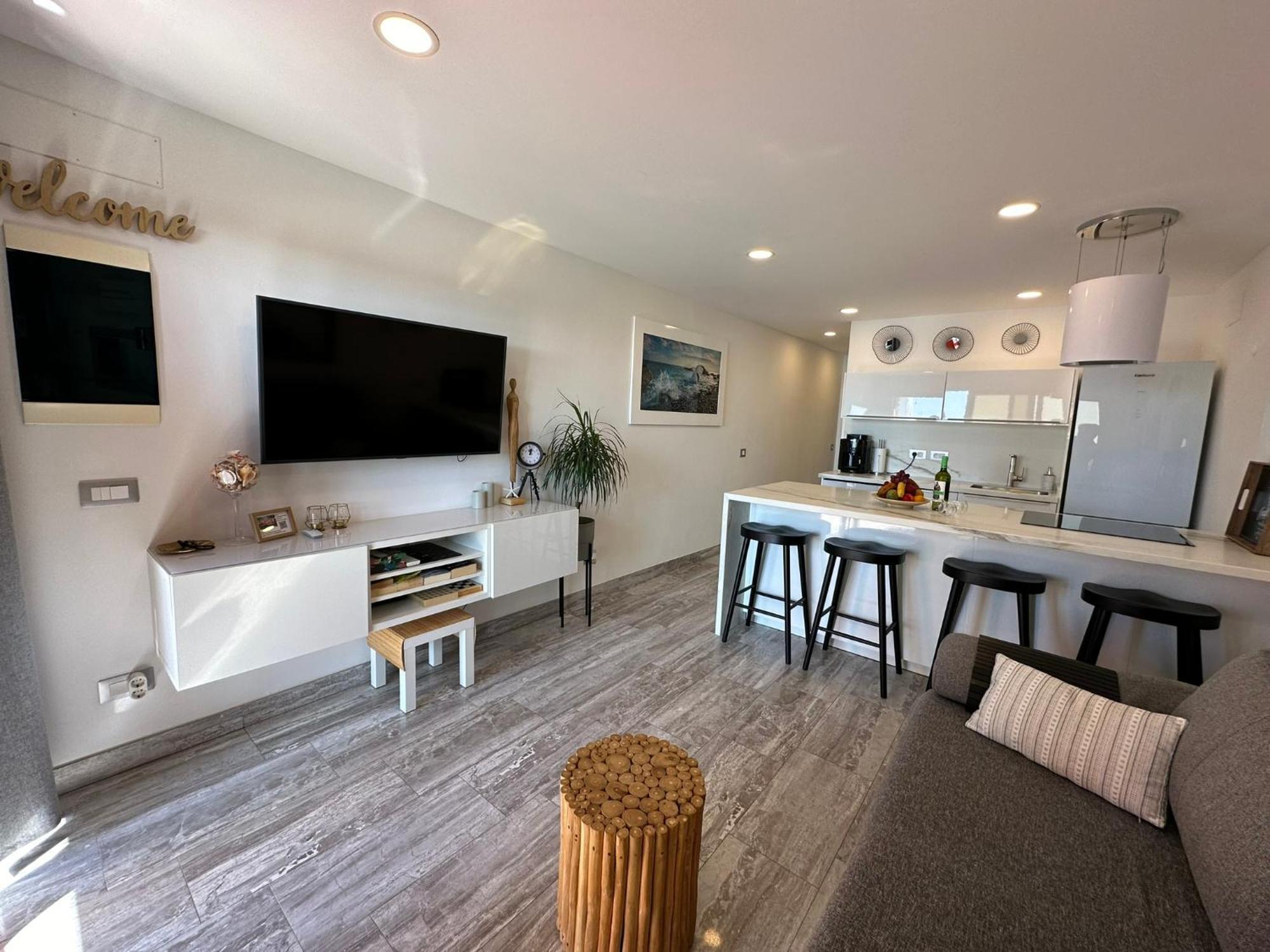 First Beachline Deluxe With Garden And Terrasse In Sun Club San Bartolomé Екстериор снимка